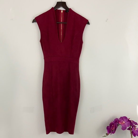 PRIVY privately privileged Rust Dress Size S - Picture 1 of 4